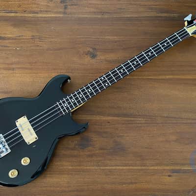 Aria Pro II Bass, Cardinal Series, MIJ 1984, Black, 32” Medium Scale image 3