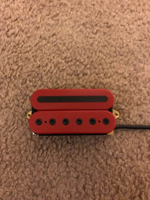 DiMarzio Mega drive - Red/black poles image 1