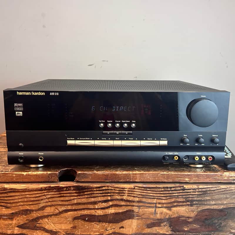 Harman Kardon AVR 510 Home Theater Stereo Receiver w/remote! image 1