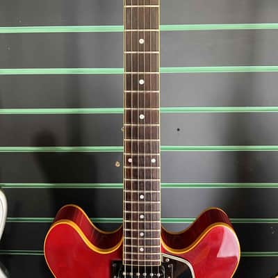 Gibson ES-335 Pro Cherry Red 1980 Vintage Semi-Hollow Electric Guitar image 6