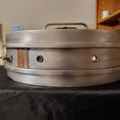 Slingerland Geisler Snare Drum 4.5x14 1920s - Cast Aluminum image 14