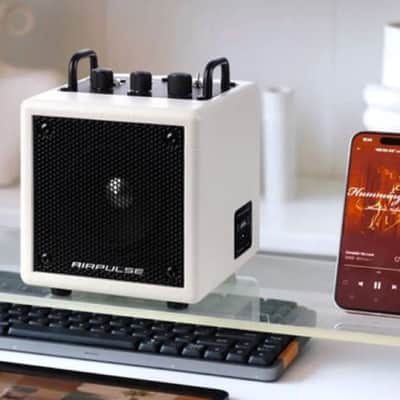 NEW AIRPULSE PHIL JONES BLUETOOTH SPEAKER - AUX/LINE INPUT -MUSIC-GUITAR -35 WATTS image 5