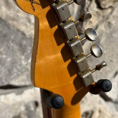 Fender Custom Shop 1965 Stratocaster Shoreline Gold over Lake Placid Blue 2022 - Shoreline Gold over Lake Placid Blue image 22