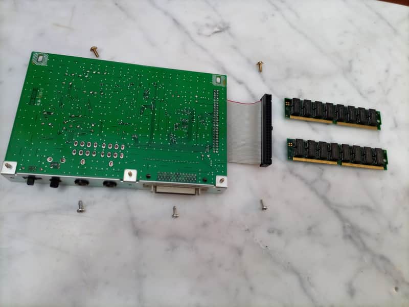 Korg EXB-SMPL board for Triton LE TR sampler sampling into you