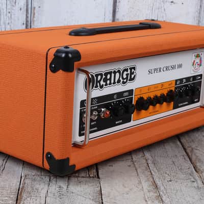 Orange Super Crush 100 Electric Guitar Amplifier Head 100W Solid State Amp Head image 7