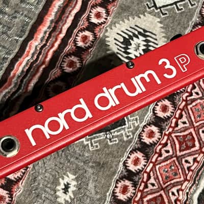 Nord Drum 3P 6-Channel Modeling Percussion Synthesizer 2016 - Present - Red image 11