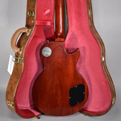 1958 Gibson Les Paul Standard Reissue Iced Tea Burst Finish Lefty Left Handed W/OHSC image 3