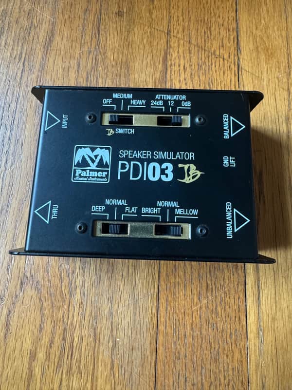 Palmer PDI-03 JB Joe Bonamassa Signature Speaker Simulator 2010s - Black