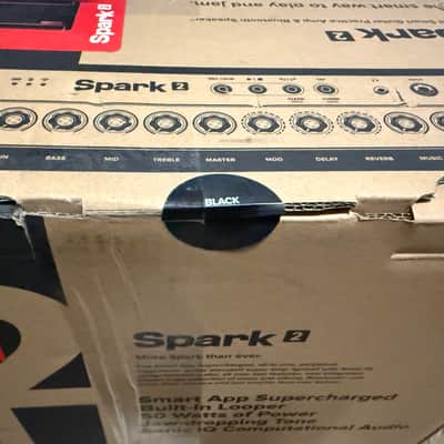 Positive Grid Spark 2 50-Watt 2x4" Digital Modeling Guitar Combo 2024 - Present - Black image 3