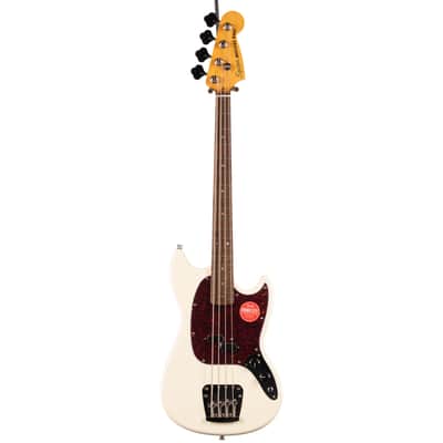 Fender Squier Classic Vibe '60s Mustang Bass Olympic White (859) image 4