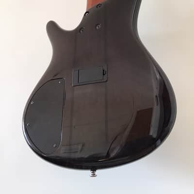 Ibanez SR705 5 string Bass 2008 - Transparent Black image 3