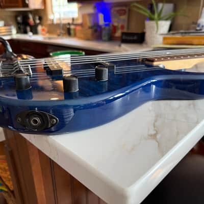 Peavey Millennium 4 AC BLUE BXP 4-String Active Electric Bass 2010s - Gloss Black image 8