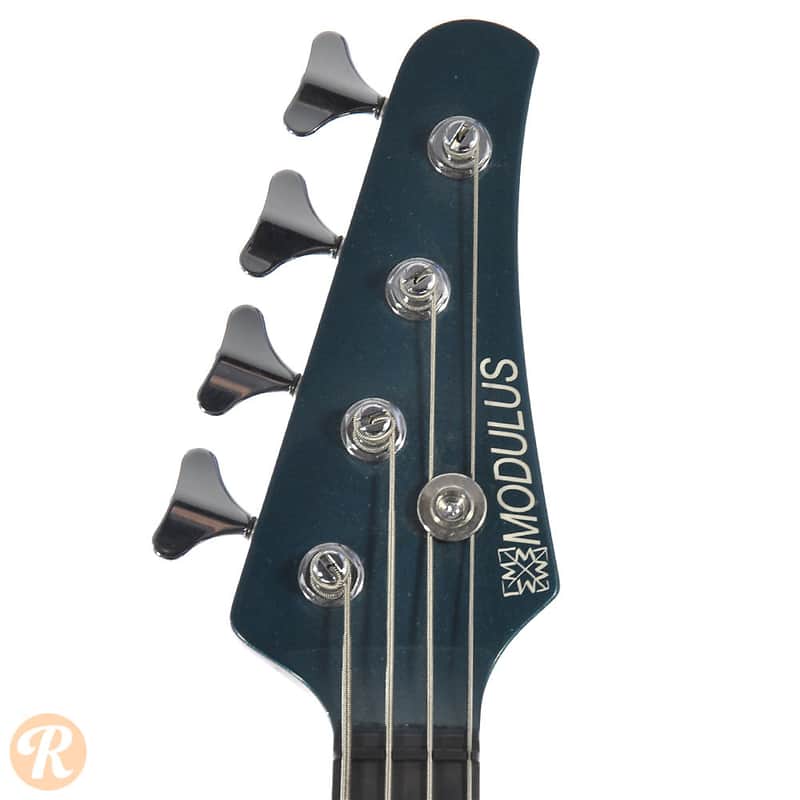 Modulus Flea Bass Green Flake 2003 image 7