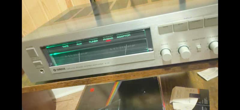 Restored and Upgraded Yamaha A-10 Natural Sound Stereo Integrated Amp 1980-82 - Silver-Face image 1