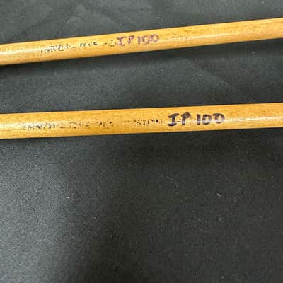 Innovative Percussion IP100 Mallets, Soft, 1 Pair, Birch w/Teal Yarn - EXCELLENT image 2