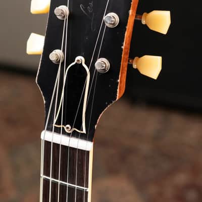 Gibson Custom Shop 1959 Les Paul Standard Reissue Murphy Lab Heavy Aged Electric Guitar - Golden Poppy Burst with Hardshell Case image 6