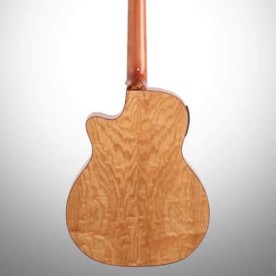 Dean Exotica Quilt Ash A/E Bass GN Guitar image 2