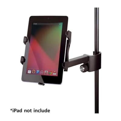 K&M 19740 | 90 degree Swivel 4.7 to 8.6 inch Height Stand Tube Attachable for Universal Tablet PC image 2