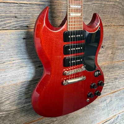 Used Gibson Gary Clark Jr. Signature SG 2018 - Vintage Cherry OHSC image 3