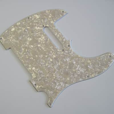 Fender Standard Telecaster Pickguard Aged White Pearl 0992174000 image 3