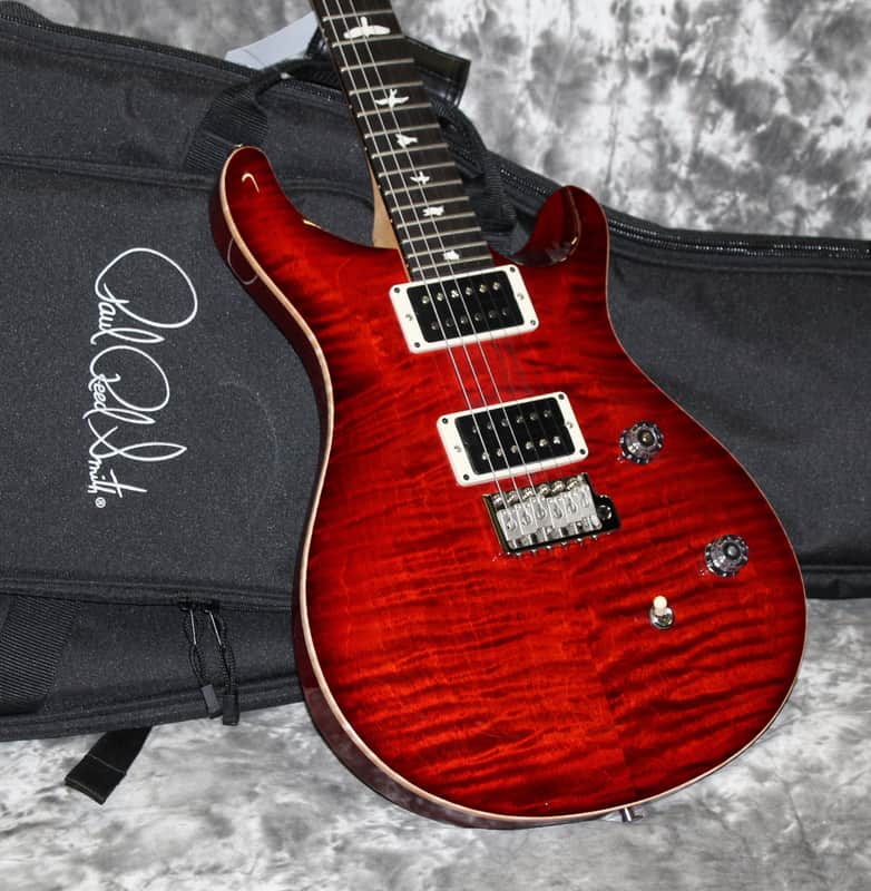 2023 PRS - CE Bolt-on 24 Fret - Fire Red Burst image 1