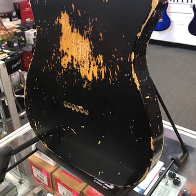 Fender Custom Shop #119 Limited Edition 1950 Double Esquire® - Heavy Relic® with Case, Aged Black image 10
