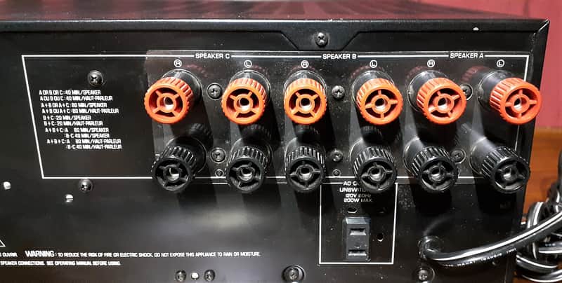 Yamaha MX-830 Amplifier Natural Sound Power Amplifier 1990 Black