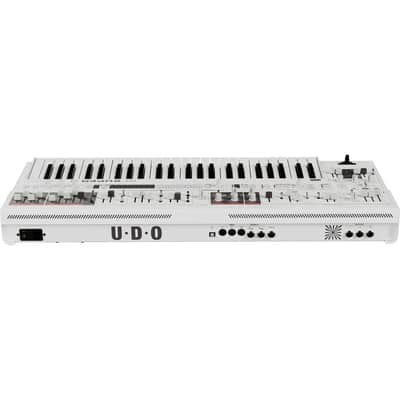 UDO Audio Super 6 ST49 12-Voice Keyboard Synthesizer - White RIBBON KIT image 7
