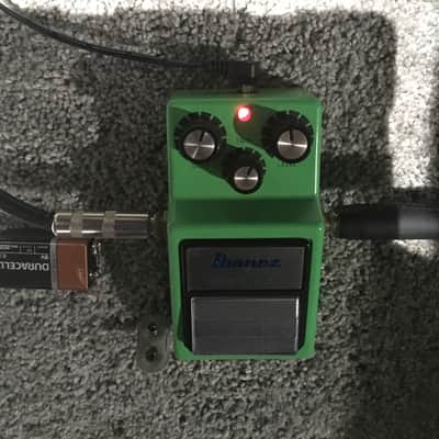 Ibanez TS9 Tube Screamer (Black Label) 1981 Black Label manufactured w/JRC4558D w/original box original manual image 15
