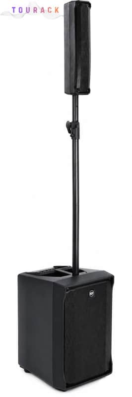 RCF EVOX JMix8 Active Portable PA System with 8-channel Digital Mixer - Black | TOURACK image 1