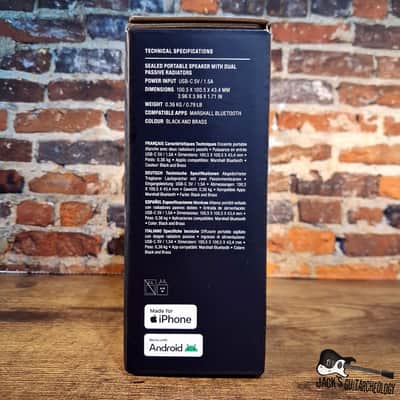 Marshall Willen II Portable Bluetooth Speaker *NIB* (2020s - Black) image 4