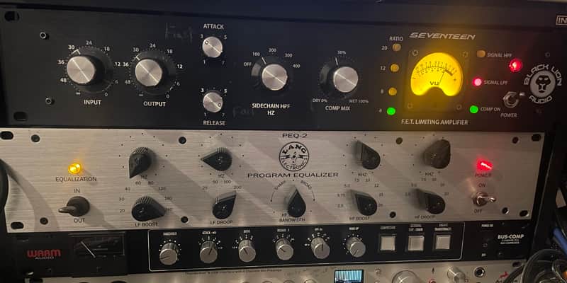 (Mint) Heritage Audio Lang PEQ-2 Parametric Equalizer 2022 - Present - Silver image 1