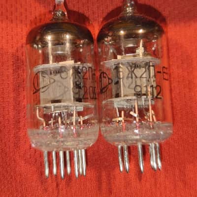 6J2P-EV 6AS6 5725 Strong Matched Pair Vintage Zhovten audio tubes NIB NOS image 24