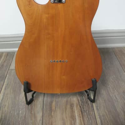 Logan Custom Cherry wood Thinline Tele 2025 - Black top binding with gloss nitro finish image 7
