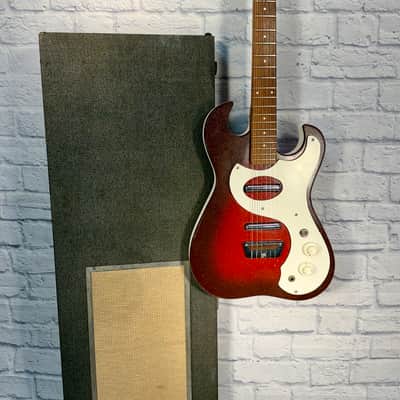 Silvertone 1457 Electric w/Case Amp (1960s) image 3