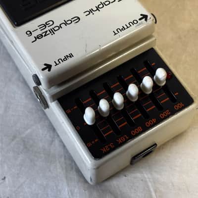 BOSS GE-6 Graphic Equalizer Metal Screw Made in Japan image 2