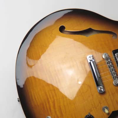 1995 Gibson ES-335 Dot Reissue - Sunburst - Flamed Maple! - Original Case image 12