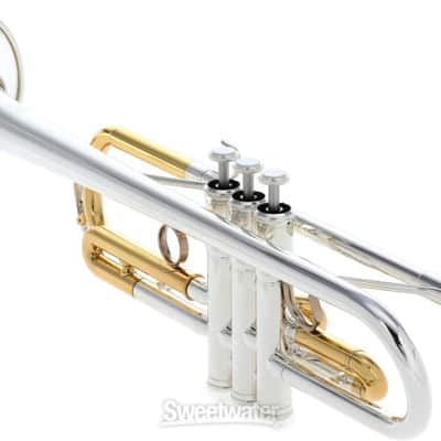 Yamaha YTR-5330MRC Mariachi Bb Trumpet - Lacquer Tuning Slides - Silver Plated (YTR5330MRCd1) image 4