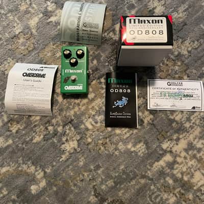 Maxon  Limited Edition 40th Anniversary OD808 Earthquaker Devices Signal Shredder Mod hand signed image 4