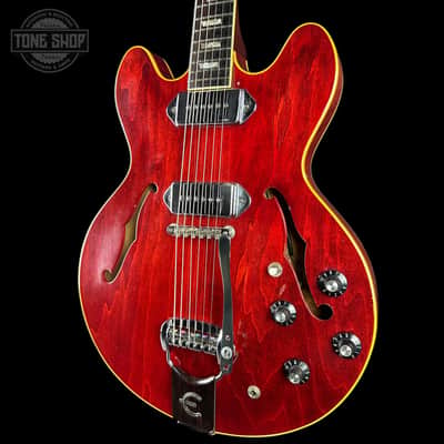 Vintage 1967 Epiphone E230TD Casino Cherry (Long Neck) w/non-OHSC TSU24509 image 3