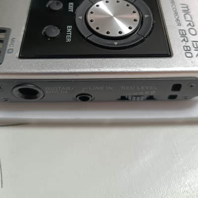 Boss Micro BR-80 Portable Digital Recorder - Black/Silver image 4
