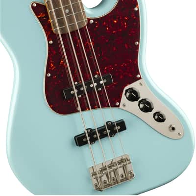 Mint Squier Classic Vibe '60s Jazz Bass, Laurel Fingerboard - Daphne Blue image 3