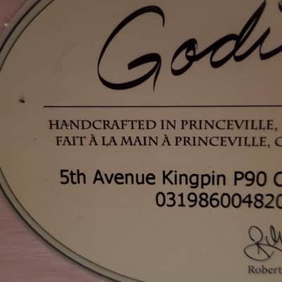 Godin 5th Avenue Kingpin - Cognac Burst image 9