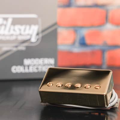 Gibson 490R Modern Classic Neck Rhythm Humbucker Pickup GOLD - 4 Conductor
