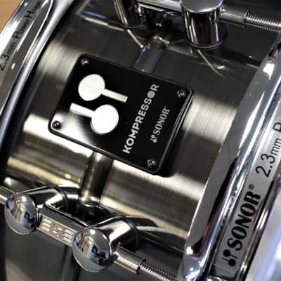 Sonor Kompressor Brass 14x5.75" snaredrum image 2