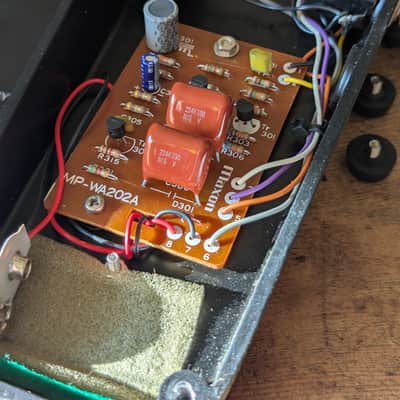 Vintage Maxon Blubber Crying Machine Wah true bypass mod image 4