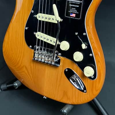 Fender American Professional II Stratocaster Electric Guitar Roasted Pine w/ OHSC image 4