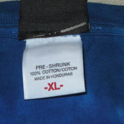 near new (worn once) Liquid Blue (shirt maker brand) Pink Floyd Pulse Concentric Tie-Dye T-Shirt, Men's XL, 100% Pre-Shrunk Cotton, Short Sleeve 2020s - Tye Dye: Blue, White, Purple / Graphic: Pupil, Space, Ocean (black, white, red, blue, green, purple) image 17