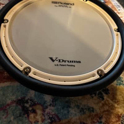 SET OF 3 - Roland PDX-8 V-Drum 10" Dual-Trigger Mesh Snare Drum Pad 2006 - Present - Black image 2