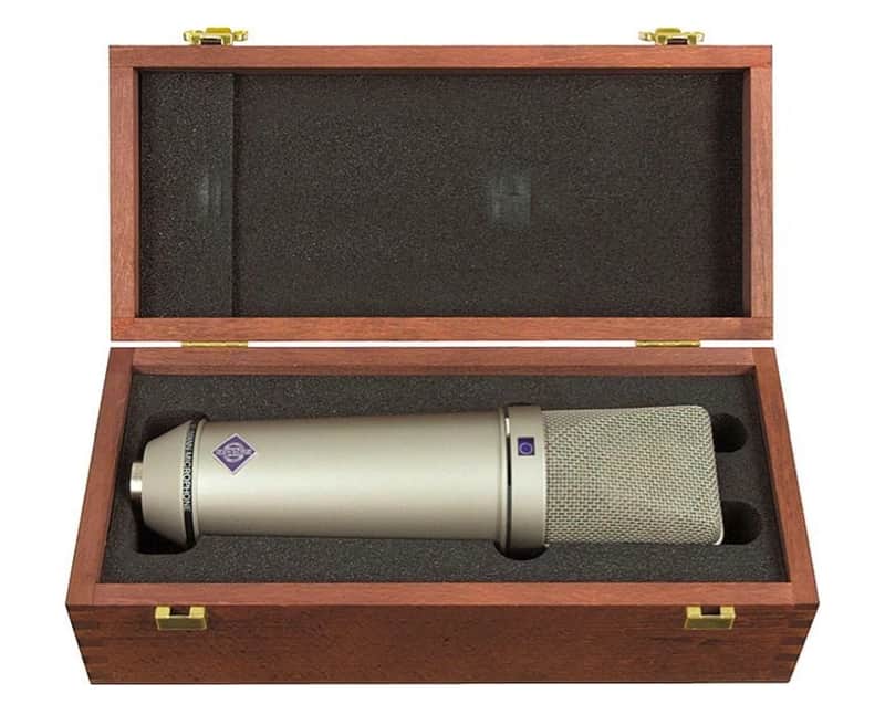 Neumann U 87 Ai Large Diaphragm Multipattern Condenser Microphone 1986 - Present - Nickel image 1